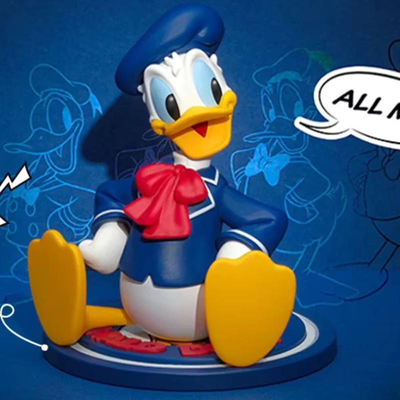 POPMART Disney Donald Duck 90th Anniversary Serie Blind Box Spielzeug, Mehrfarbige Kawaii Anime Action Figure Mystery Box - Bild 1