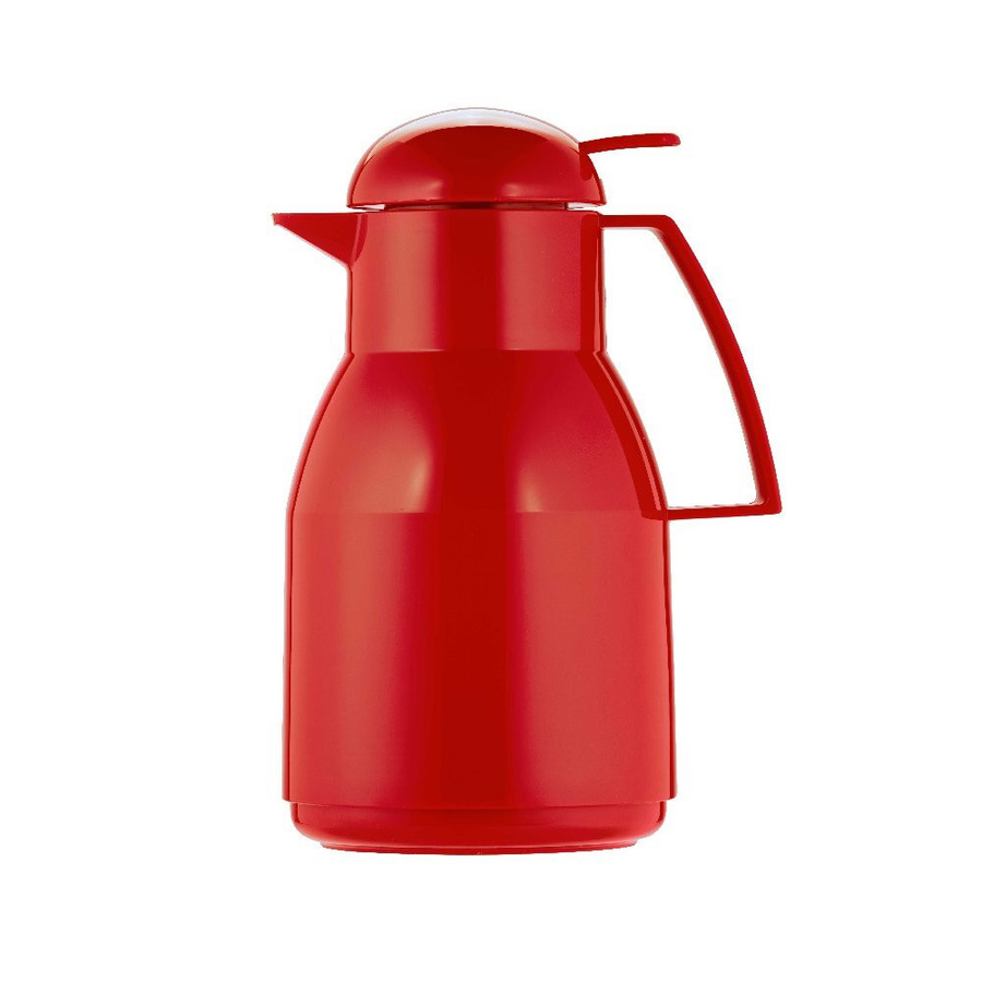 Helios Isolierkanne Top Push rot, 1,0 l - Bild 1