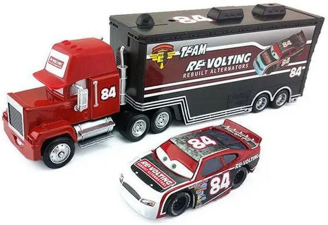Disney Pixar Cars 3 Lightning McQueen Mack Modellauto Metall Set - Bild 1