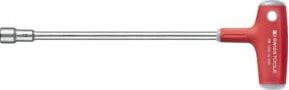 PB Swiss Tools T-Griff-Steckschlüssel in Rot, Größe 12 x 230 mm - Bild 1