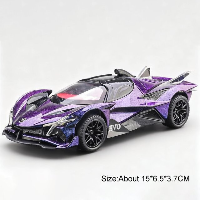 Linyi toy car Apollo Evo Ie Modell, Spielzeug Auto, 1:32, mit Licht und Sound, ab 14 Jahren - Bild 1
