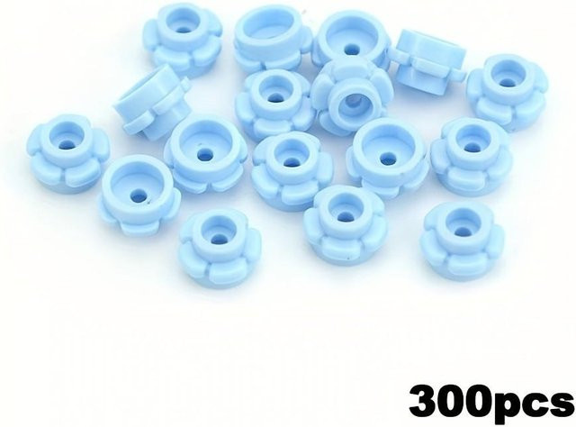 Yiran toy Rund 1x1 mit Blume, Bausteine, 300-teiliges Set, ab 6 Jahren - Bild 1