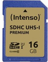 Intenso Premium SDHC-Speicherkarte 16 GB, Class 10, UHS-I, Blau - Bild 2