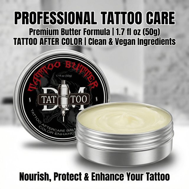 DMTATTOO Tattoo-Pflegebalsam, 50g, Unisex - Bild 1