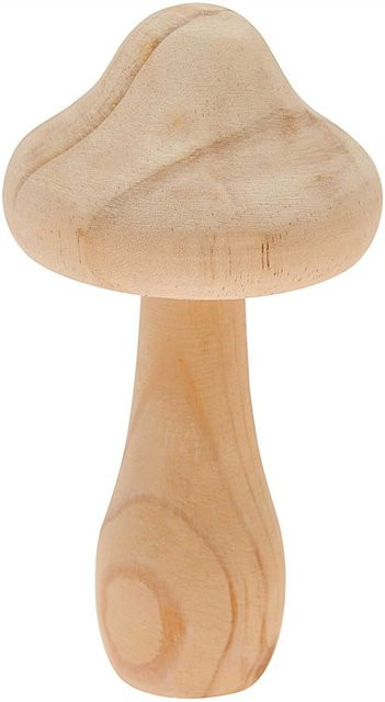 Rico Design Holzpilz natur H: 14 cm, B: 7 cm - Bild 1