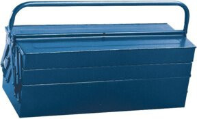 Wesma Werkzeugkasten aus Stahl, 5-teilig, Blau, B: 53,0 cm, T: 20,0 cm, H: 15,0 cm - Bild 1