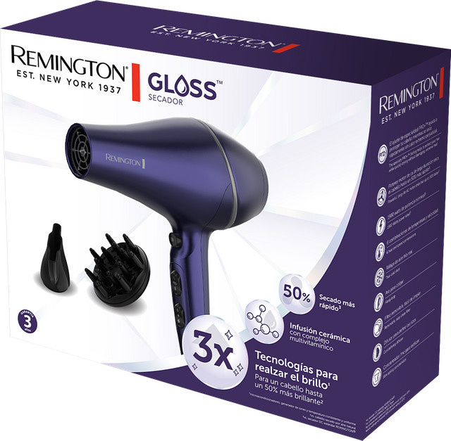 Remington Gloss Haartrockner, Purple, Unisex - Bild 1