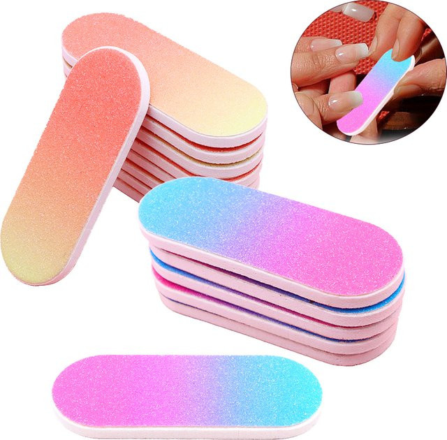 JEARLYU Nagel Feilen, Doppelseitige Mini Boards, 50 Stück, Unisex - Bild 1
