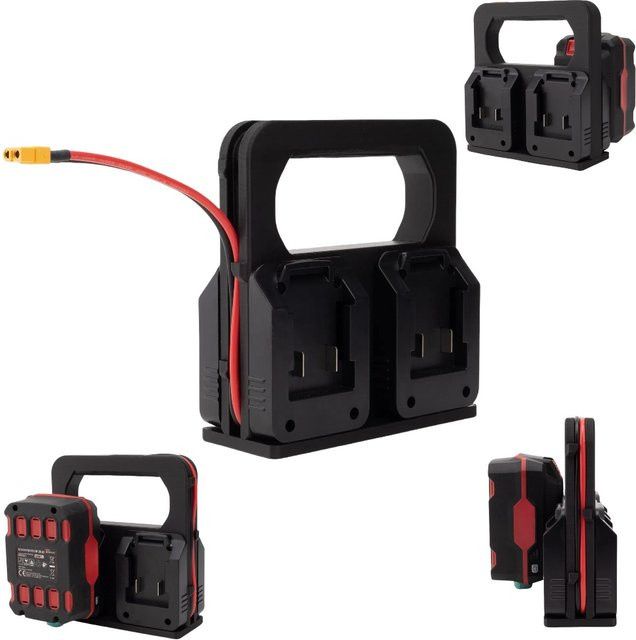 Parkside XT60 Elektrowerkzeug-Buchse als Schnittstelle und Steckdose für PARKSIDE X20V-Akkus kompatibel mit 15–21 V - Bild 1