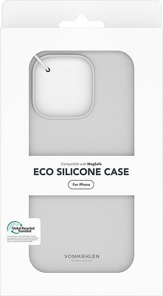 Eco Silicone Case für iPhone 15 in Grau - Bild 1