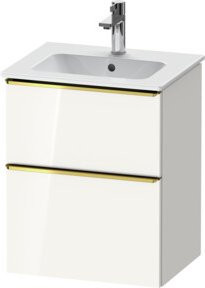 Duravit Waschtischunterschrank D-Neo in Weiß Hochglanz, Wandmontage, B/T/H: 51 x 40,2 x 62,5 cm - Bild 1