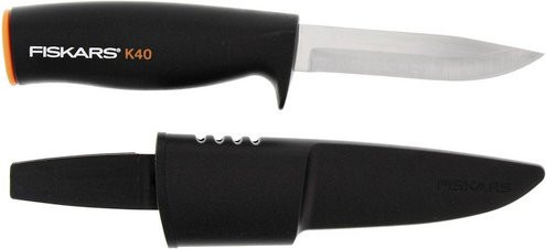 Fiskars Universalmesser K40 in Schwarz und Bunt mit 10 cm Klingenlänge - Bild 2