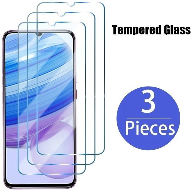 3er-Pack Displayschutzfolie aus gehärtetem Glas für Realme C25S C25Y C15 C3 C11 in Transparent - Bild 1