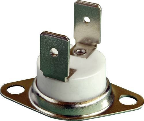 Thermorex Bimetallschalter TK24-T02-MG01-Ö170-S160 in Weiß mit 170°C Öffnungstemperatur und 160°C Schließtemperatur 250V 16A - Bild 1