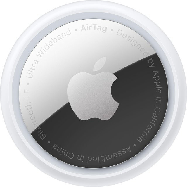 Apple AirTag 1er-Pack Weiß-Silber - Bild 1