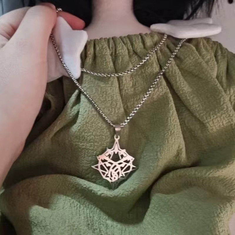 Bandai Halskette Edelstahl, Silber, Unisex - Bild 4