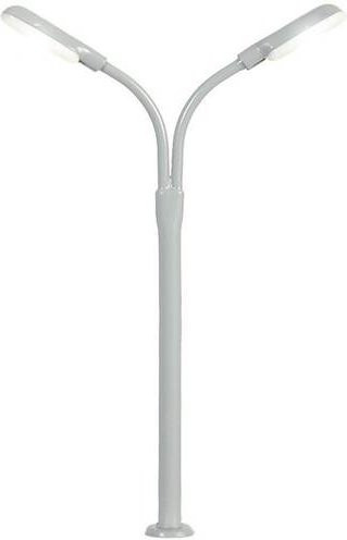 Viessmann Modelltechnik N Peitschenleuchte doppelt Fertigmodell Spur H0 6495 - Bild 1