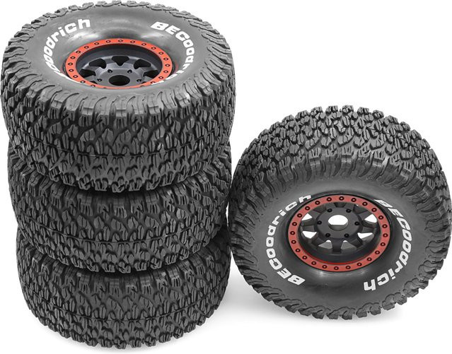 RS Desert Short Course Truck Reifen, 4-teiliges Set, 135 mm Außendurchmesser, 17 mm Radsechskant - Bild 1