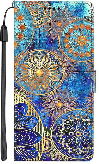 Flip Leder Handyhülle für Samsung Galaxy M10 M20 M30S M21 M31 M31S M21S M01 M11 als Geldbörse mit Kartenhalter und Ständer in Multicolour - Bild 1