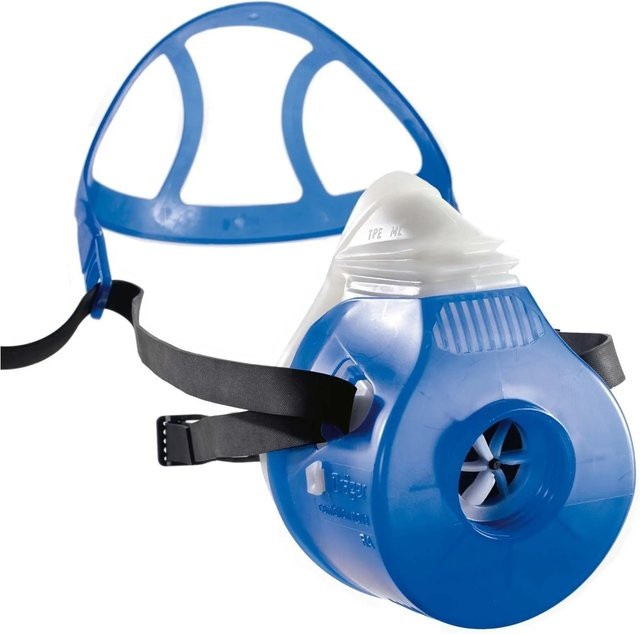 Dräger Atemschutz-Halbmaske X-plore 4740 mit Rd40 Filteranschluss in Blau - Bild 1