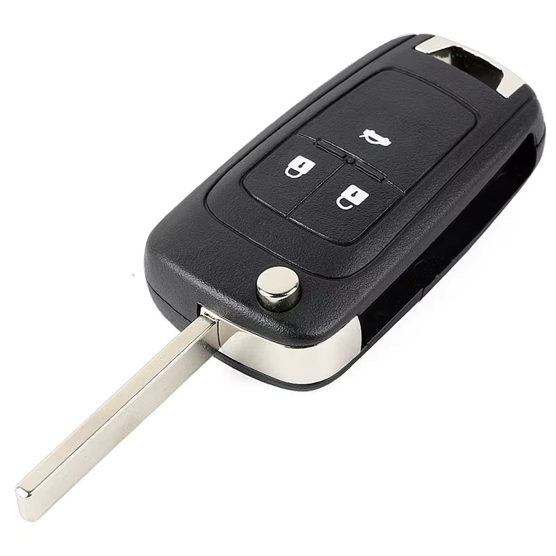 KEYECU Fernschlüsselanhänger 433 MHz mit ID46/PCF7937E Chip 5WK50079 für Opel Vauxhall Astra J Insignia Cascade Corsa Adam Viva in Schwarz - Bild 3