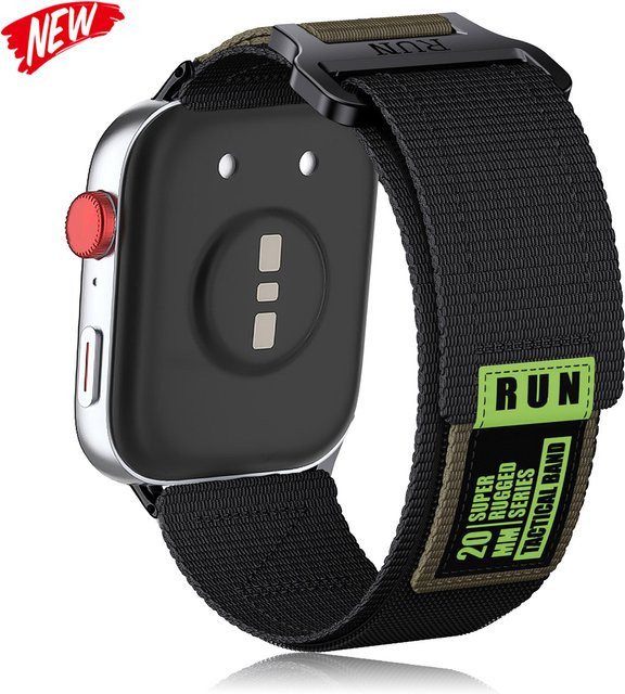 CAOWTAN Uhrenarmband Nylon, Bunt, für Huawei Fit 4, 4pro, 3, 2, 1 - Bild 1