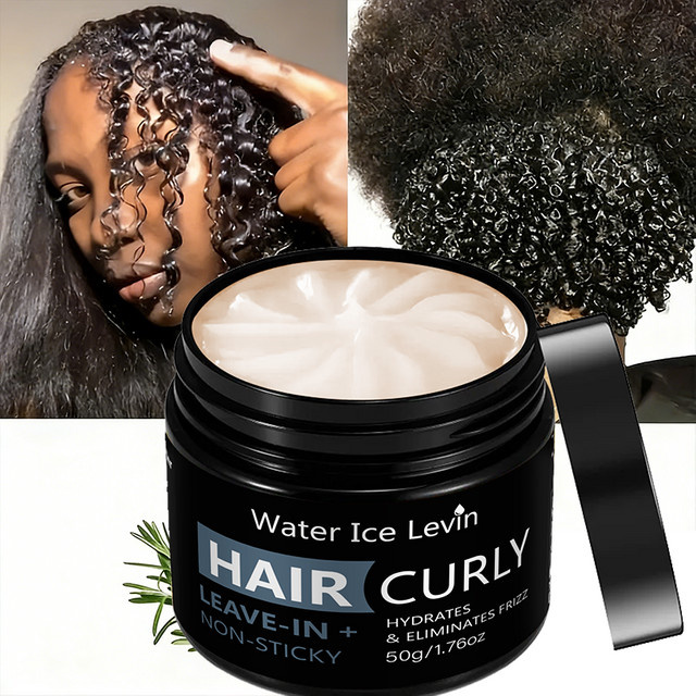 Levin Water Ice Frizz Control Leave-In Conditioner, 50 g, trockenes Haar - Bild 1