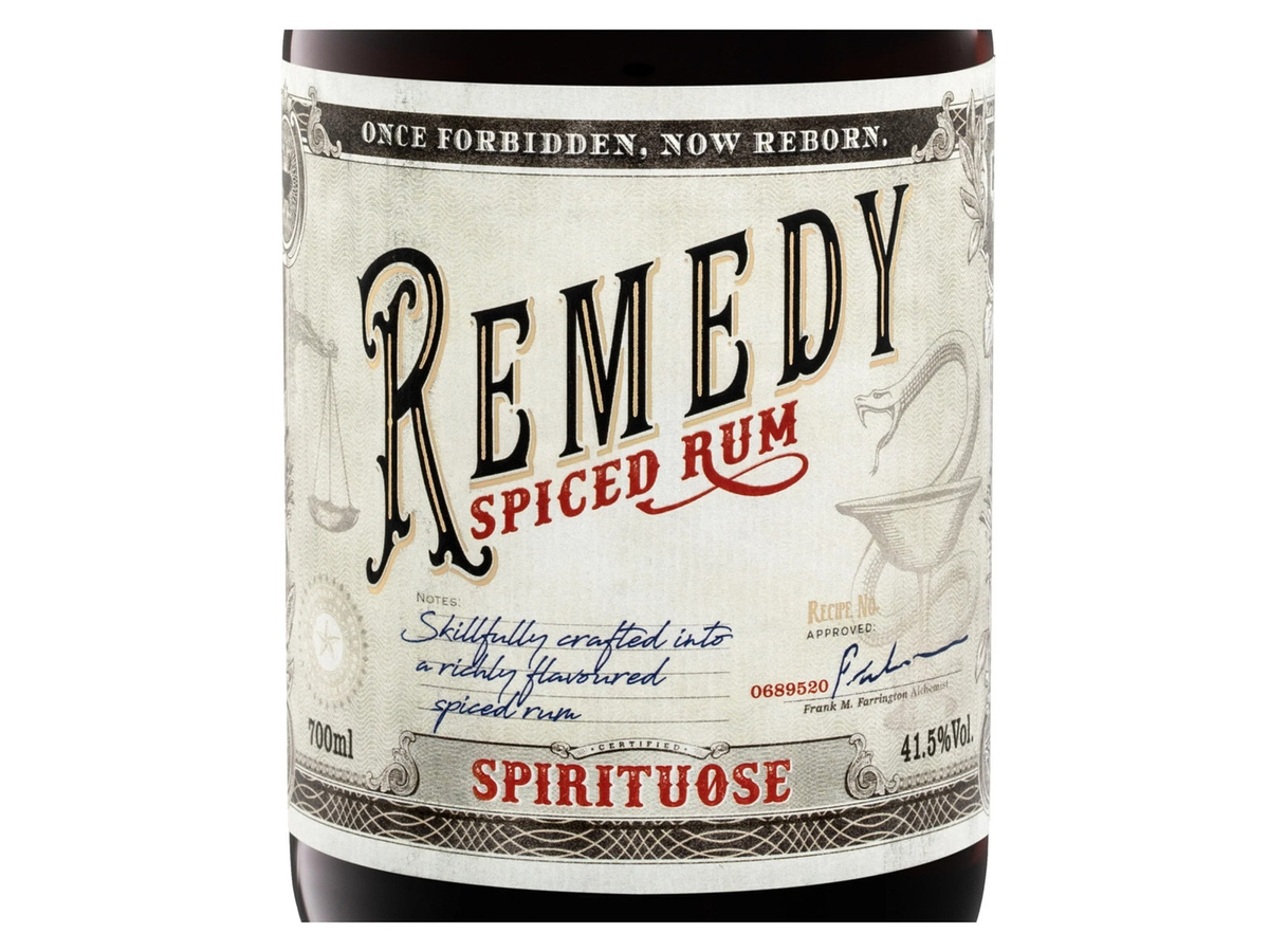 Remedy Spiced Rum 0,7 l - Bild 2