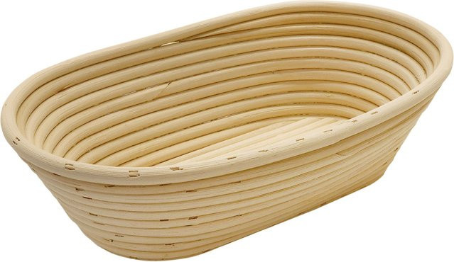 Schneider Gärkorb oval aus Bambus und Holz in Beige, Höhe: 8 cm - Bild 1