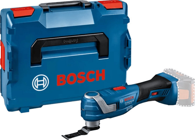 Bosch Professional Akku-Multifunktionswerkzeug GOP 18V-34 Solo mit L-BOXX und StarlockPlus BIM Tauchsägeblatt - Bild 1