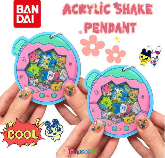 Bandai Tamagotchi Kuchipatchi Acryl-Rocker-Anhänger - Bild 1