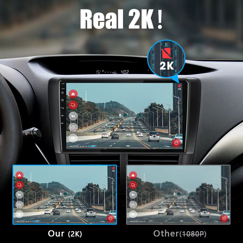 Srnubi Autoradio für Jetour Dashing 2023-2026 mit 12,3 Zoll Display, kabelloses CarPlay und Android Auto, Navigation Multimedia-Player in Schwarz - Bild 1