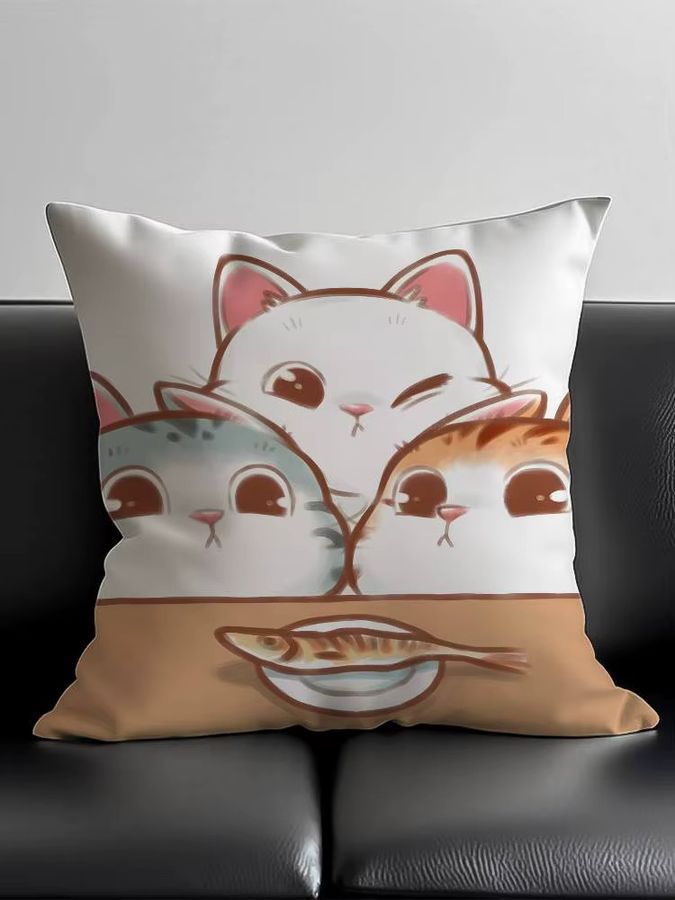 Mofusand Kissenbezug mit Muster für dein Sofa oder Schlafzimmer - Bild 3