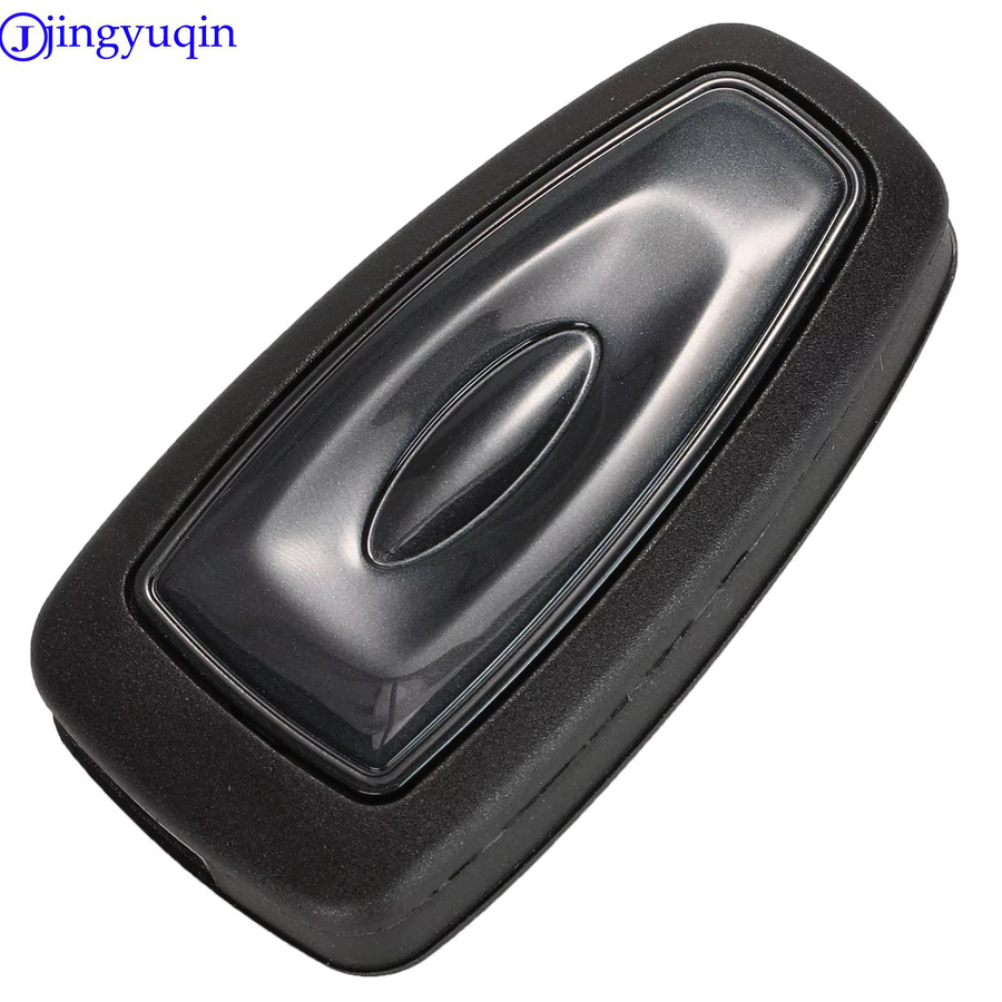 Jingyuqin Remote Autoschlüssel für Ford Focus und Fiesta mit 433 MHz ID60/ID63 Chip, Farbe: Schwarz - Bild 4