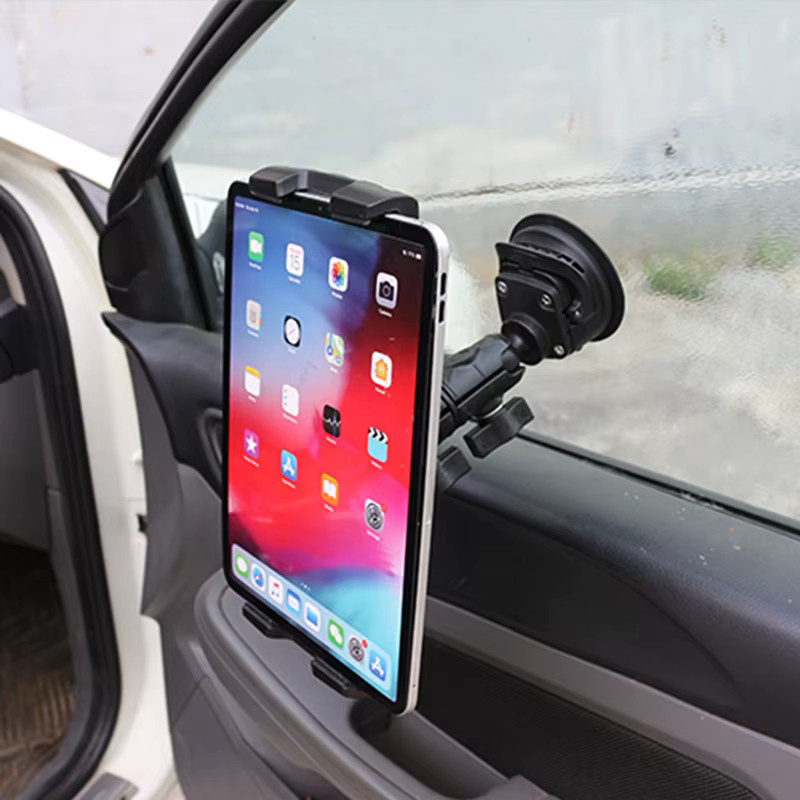 VINmounts Tablet-Halterung für Fahrzeuge, Schwarz, kompatibel mit 8-13 Zoll Tablets (Länge: 195-260 mm, Dicke: 3-13,5 mm) - Bild 4