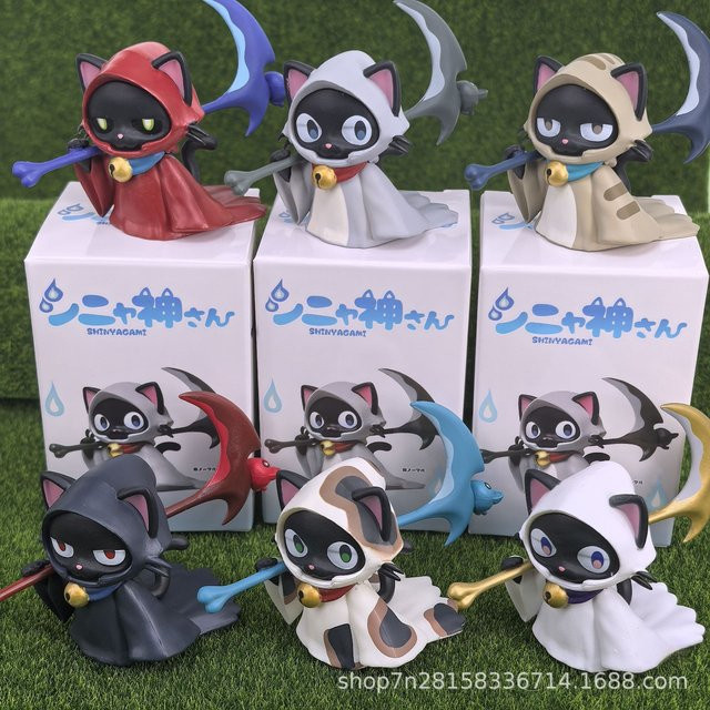 Bandai Cloak Cat Death Scythe Calico Katze, Sammlerfigur, Einzelfigur - Bild 1