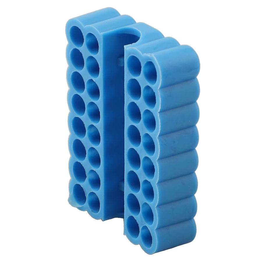 Doxa Bit Organizer mit 32 Löchern für 1/4 Zoll Sechskantschaft Schraubendreher Bits aus Kunststoff - Bild 3