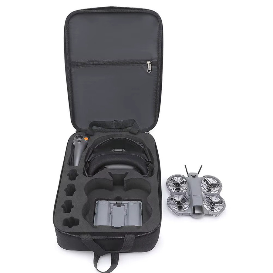 DJI Neo 2 Motion Fly More Combo Hartschalen-Rucksack, stoßfeste Schutzhülle und tragbare Aufbewahrungstasche in Schwarz - Bild 2