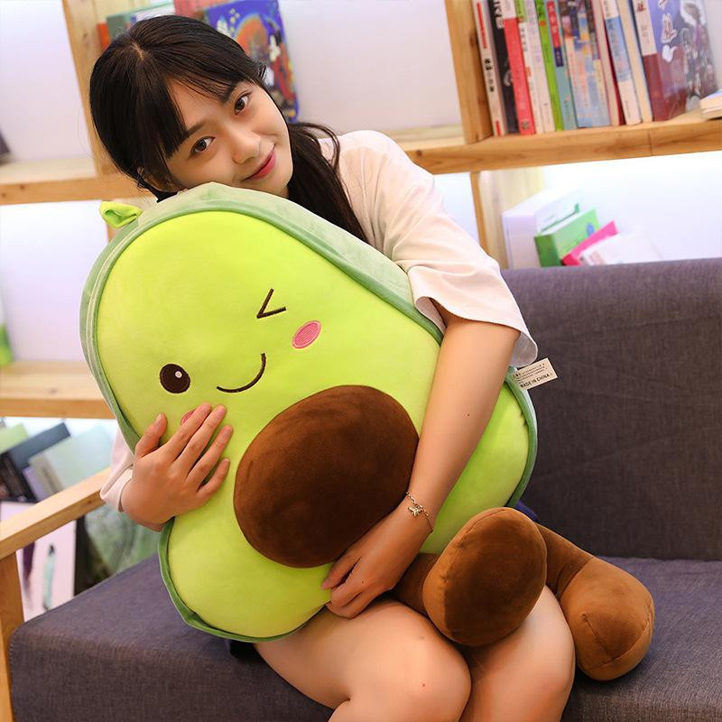 Yiran toy Avocado Puppe Kissen Plüschspielzeug Grün - Bild 3