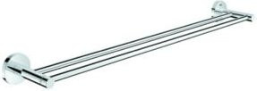 Grohe Essentials Doppel-Badetuchhalter in Chrom mit verdeckter Wandmontage, Breite: 60 cm - Bild 1