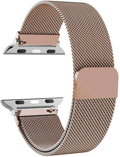 fegwilde Uhrenarmband Milanaise, Edelstahl, Unisex - Bild 1