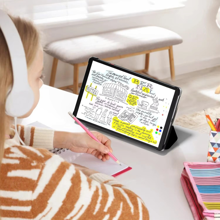 Headwolf Titan 1 Tablet-Hülle in Schwarz mit magnetischer Befestigung und wärmeableitender Schutzhülle - Bild 6