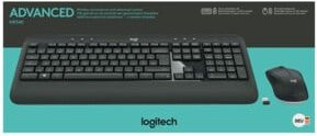 Logitech MK540 Advanced Wireless Tastatur-Maus-Set mit Handballenauflage, QWERTZ, Schwarz/Anthrazit - Bild 3