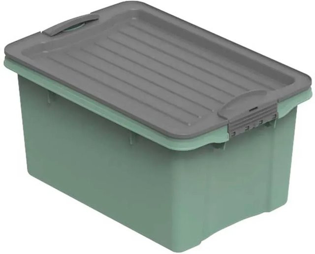 Rotho Stapelbox Compact A5 in Grün - Bild 1
