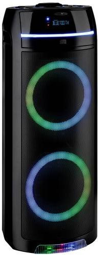 Reflexion Bluetooth Lautsprecher in Schwarz mit CD-Wiedergabe, USB und AUX - Bild 1