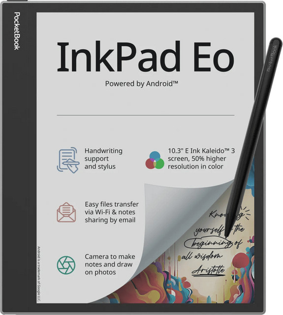 PocketBook InkPad Eo eBook-Reader mit 10,3 Zoll E-Ink Display in Grau - Bild 1