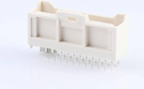 Molex Stiftgehäuse-Platine mit 26 Polen und einem Rastermaß von 2,00 mm in Weiß - Bild 1