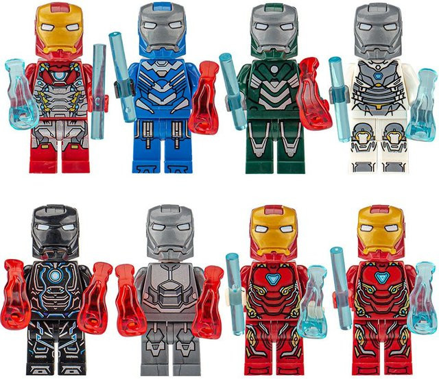 Creeper Figuren-Bauspielzeug Mini-Figuren aus Kunststoff - Bild 1