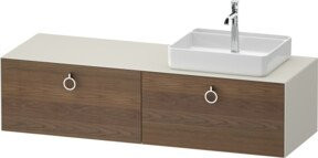 Duravit Waschtischunterschrank White Tulip in White, B/T: 160 x 55 cm - Bild 1