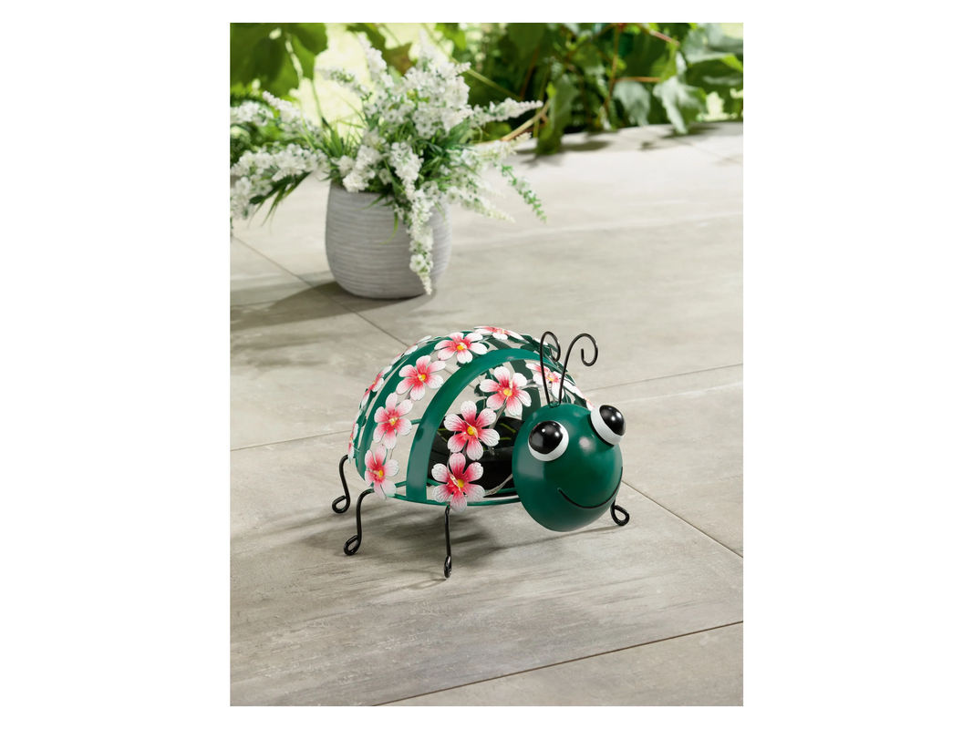 LIVARNO HOME Solar LED Grashüpfer aus Metall für den Garten - Bild 3